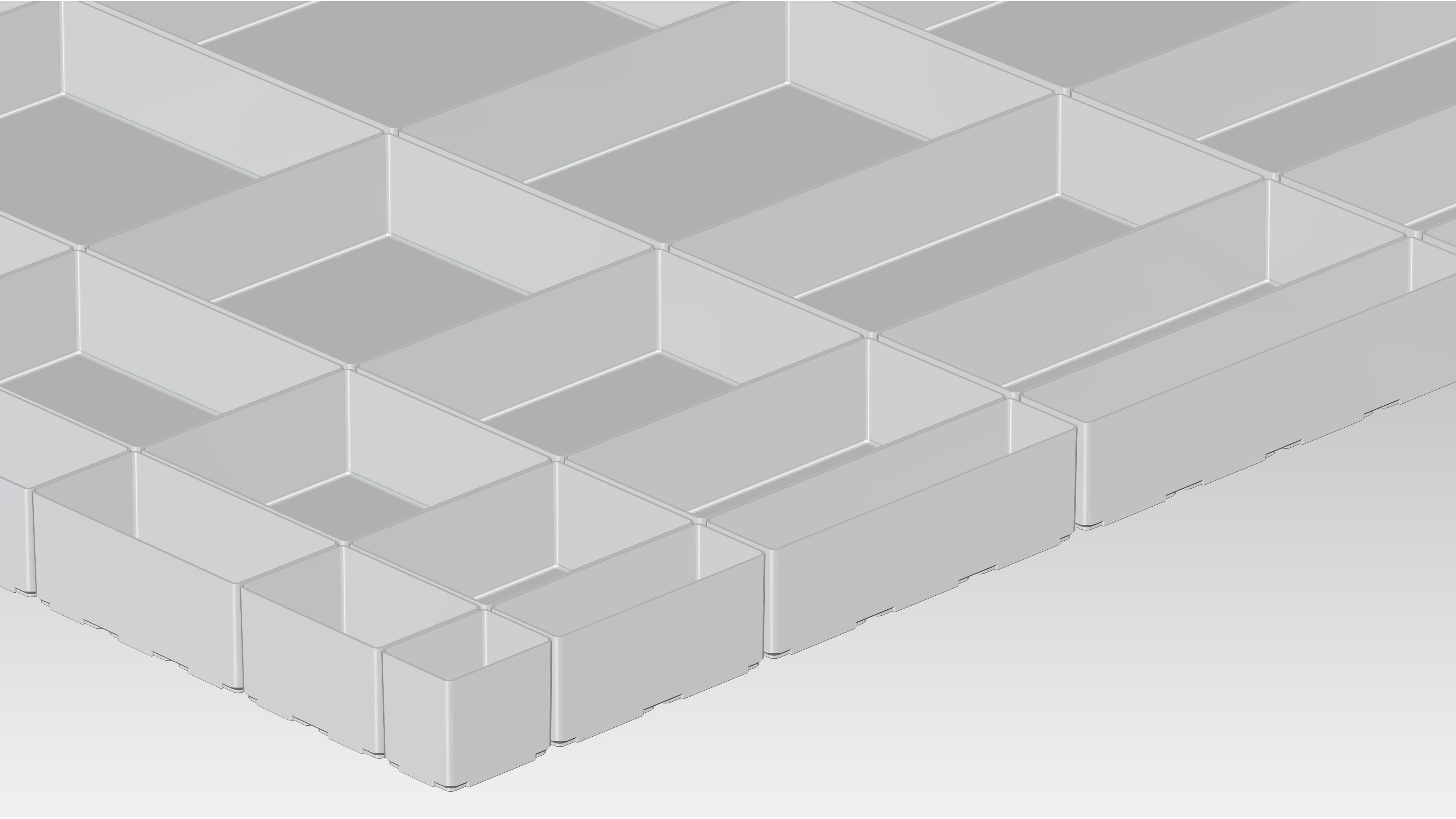 Inserts for raaco assortment boxes