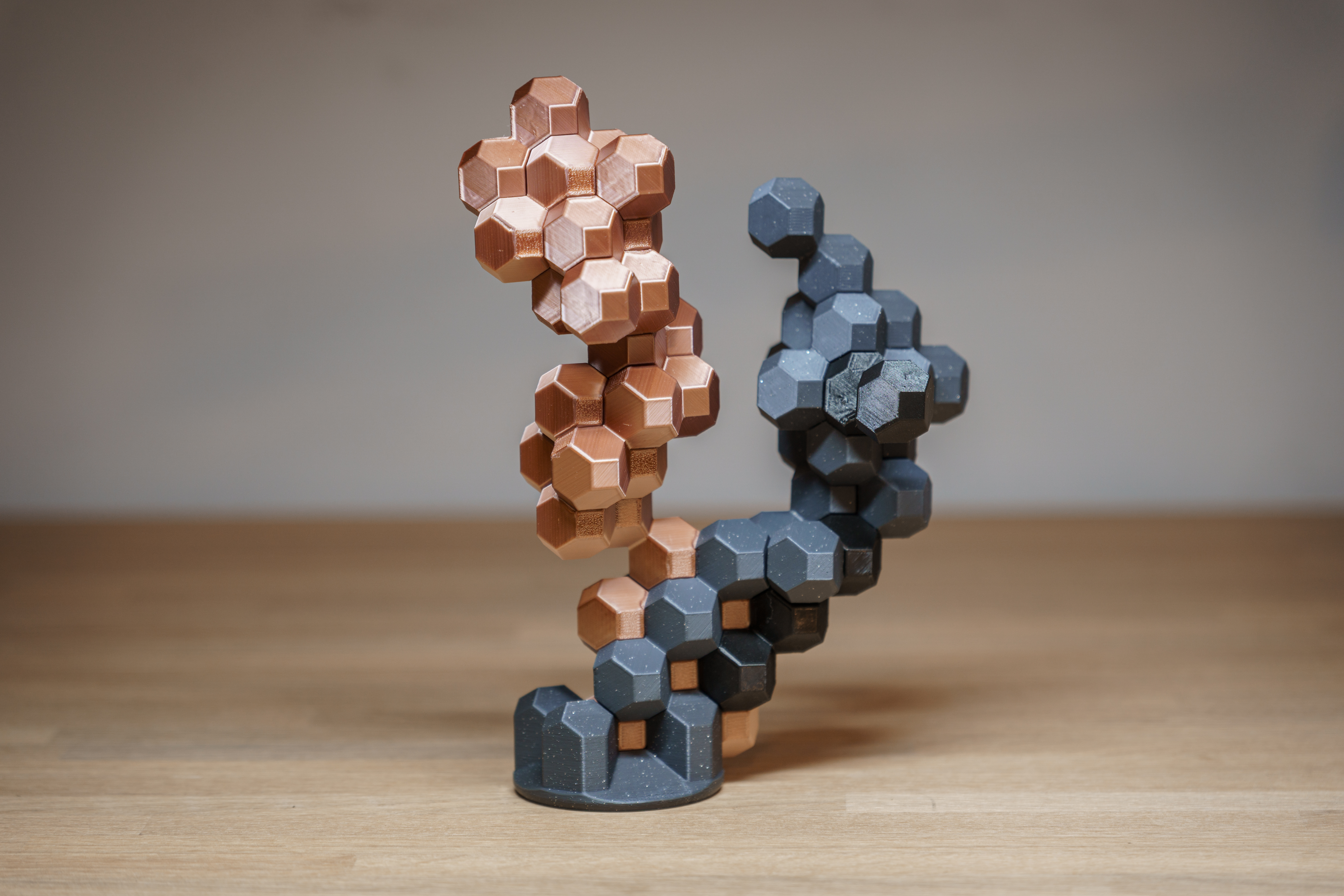 Miniatura 3 do modelo 3D HedronStack (3D balance/stacking game)