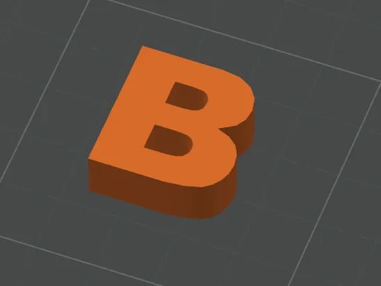 Letter B