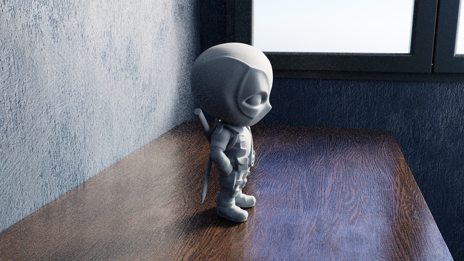 Miniatura 5 do modelo 3D Chibi Deadpool