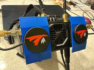 TrueRC X-Air Antenna Mount for OpenIPC Runcam WifiLink VRX