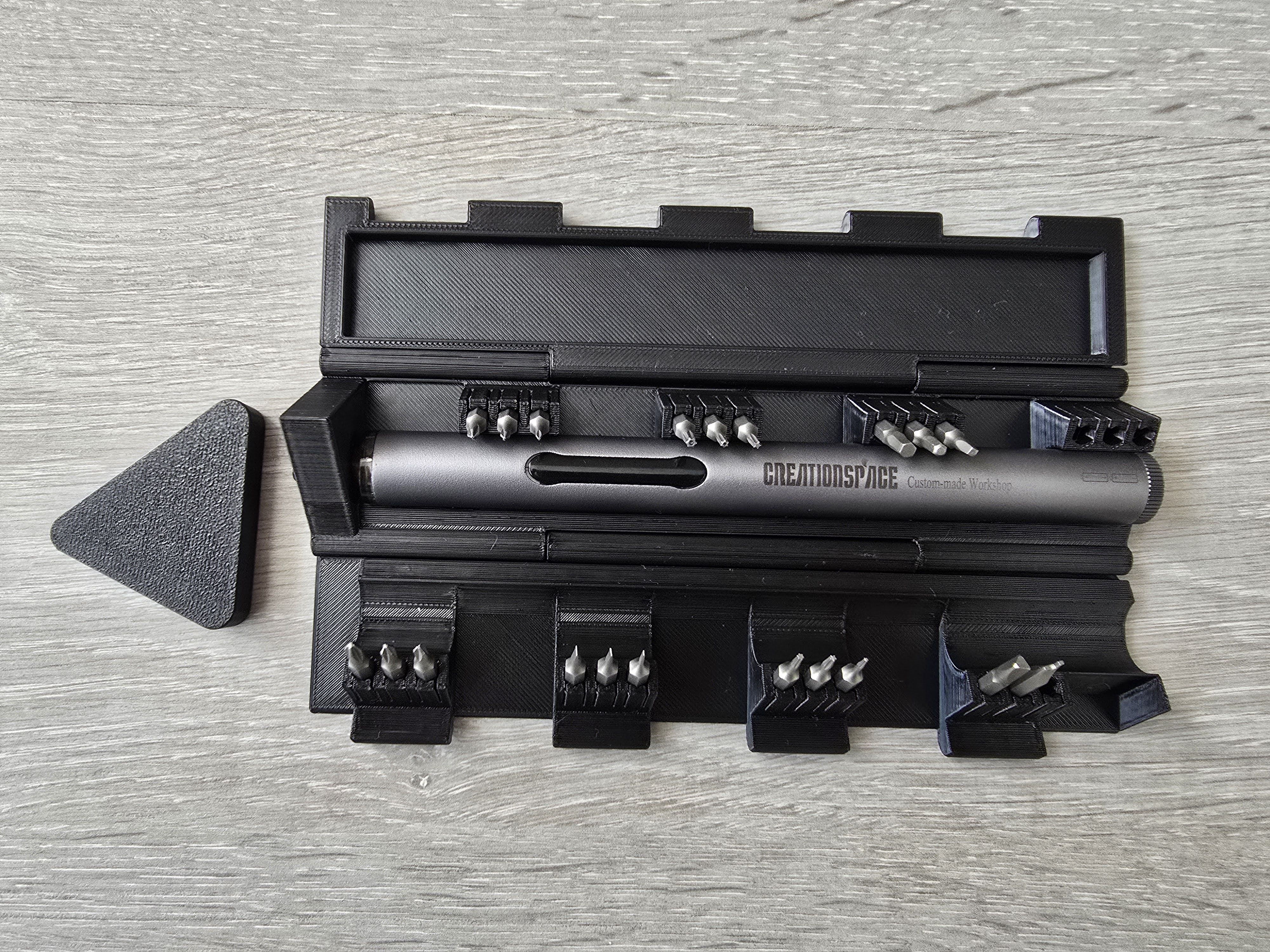 Folding Electric screwdriver case CREATIONSPACE