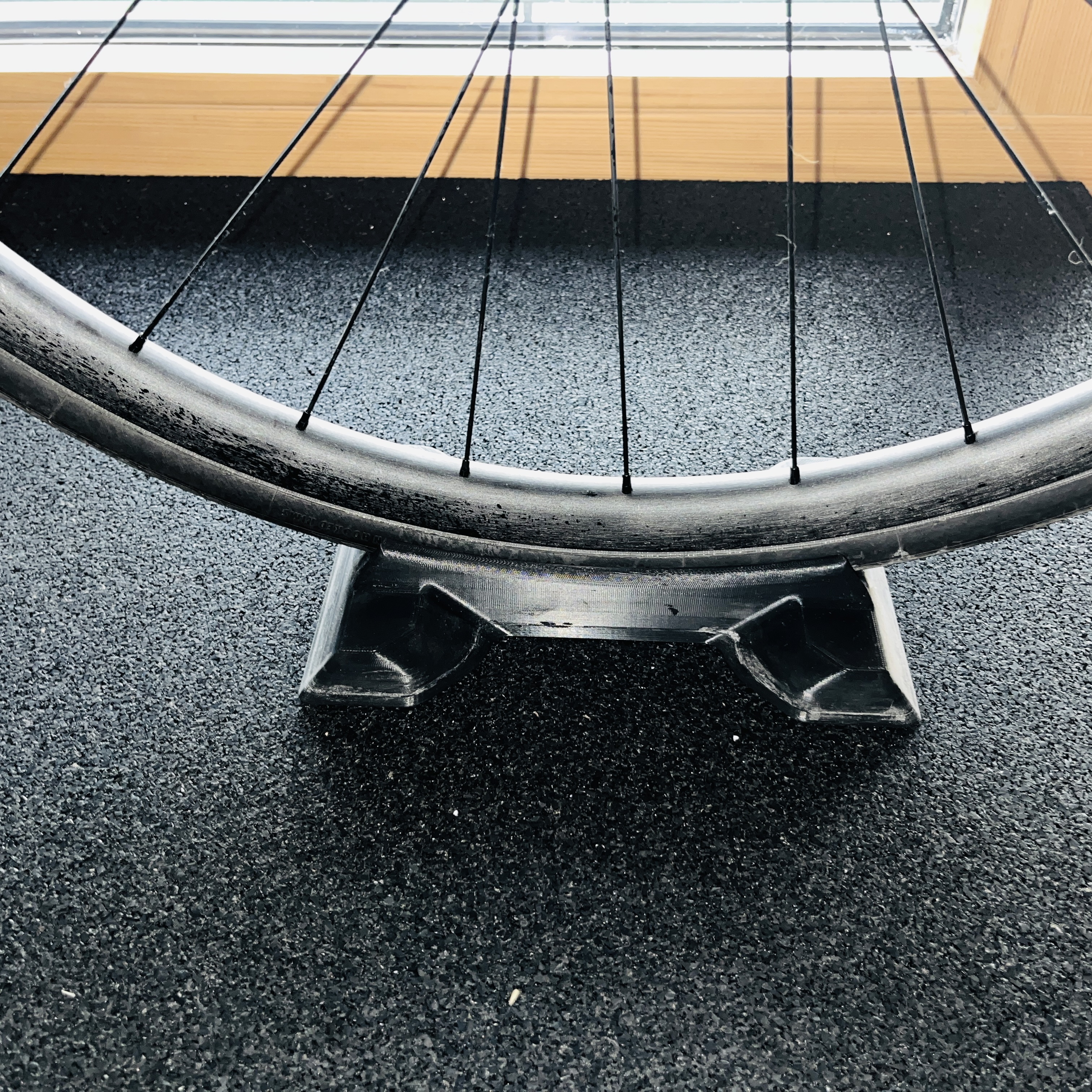 Bicycle Front Wheel Fixing Pad
