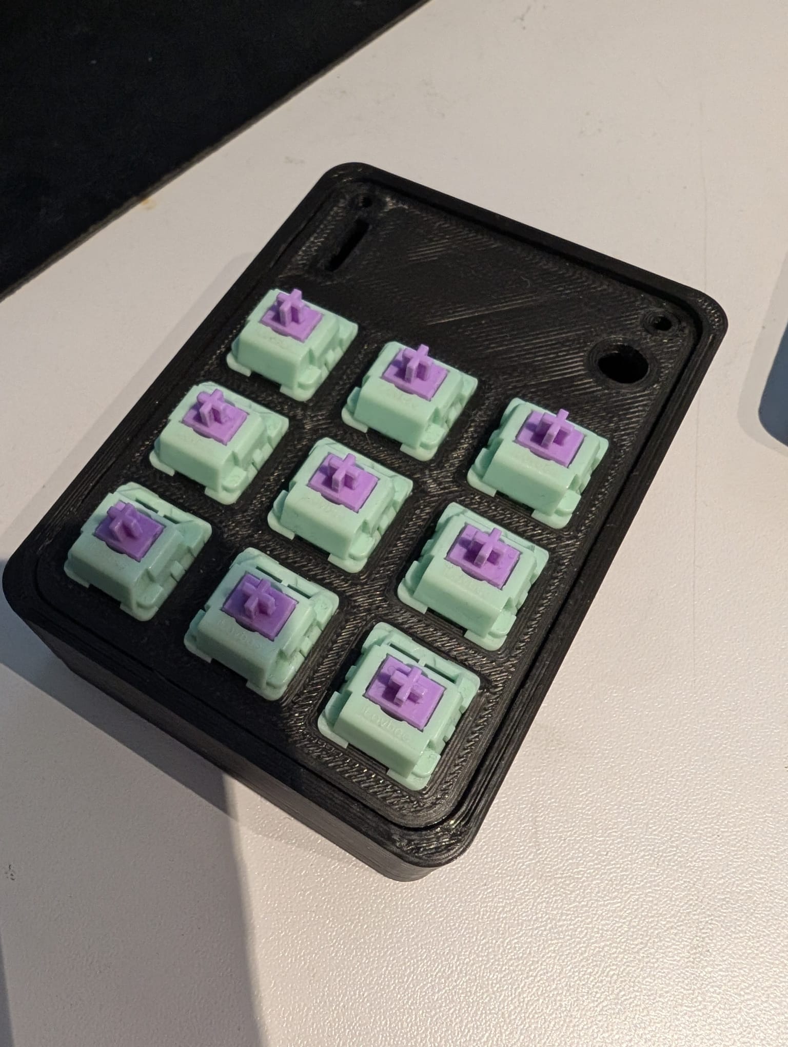 Handwired 9key Macropad (unfinished)