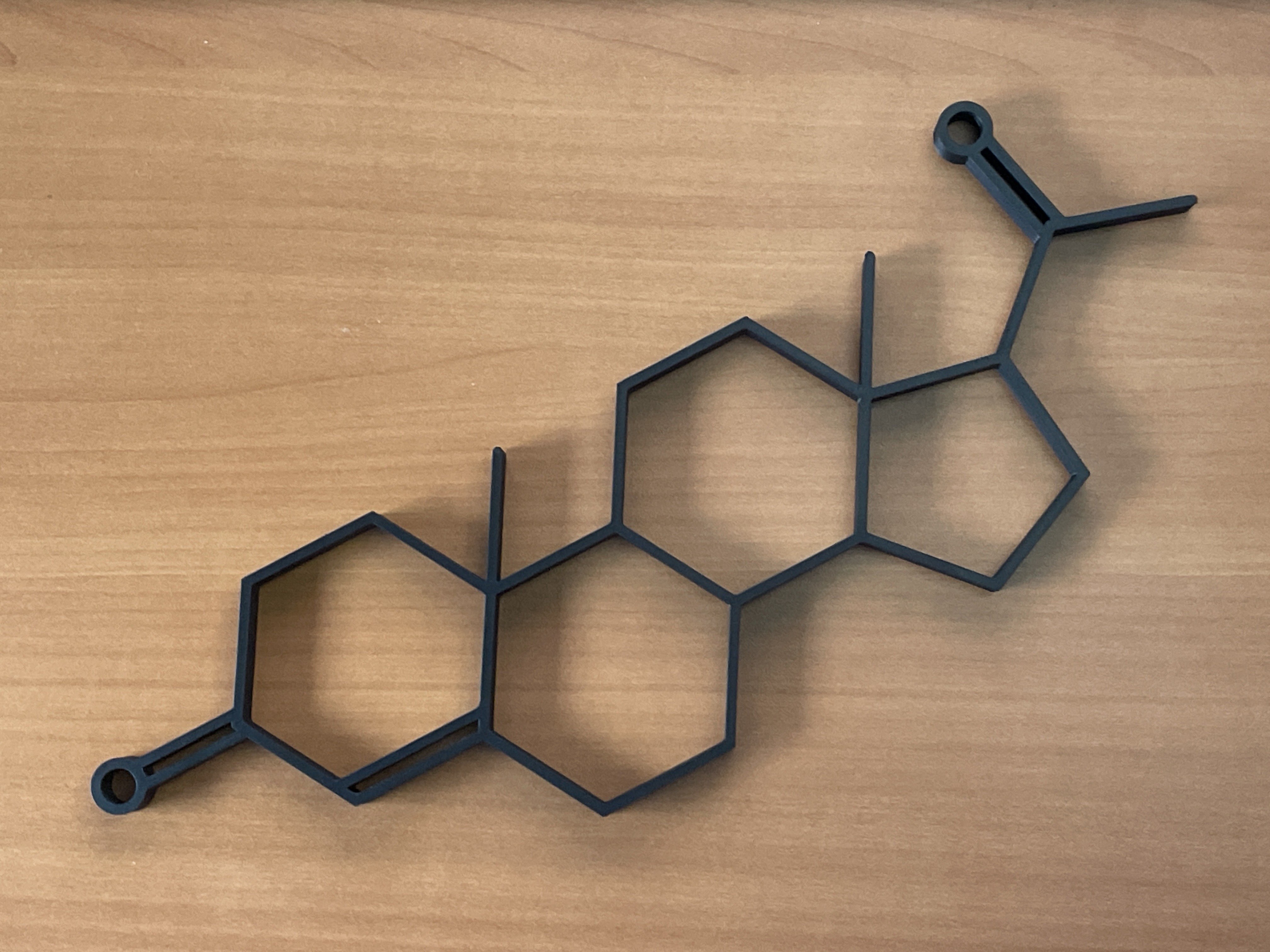 Progesterone Skeletal Formula