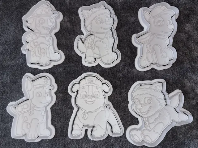 Paw Patrol Cookie Cutter Set 1