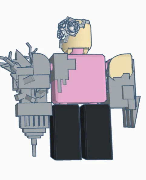 REMODEL) Articulated Geometry and Rochas313 (Forsaken Roblox