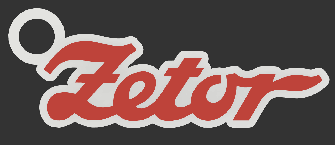 Zetor keychain — miniatura 2