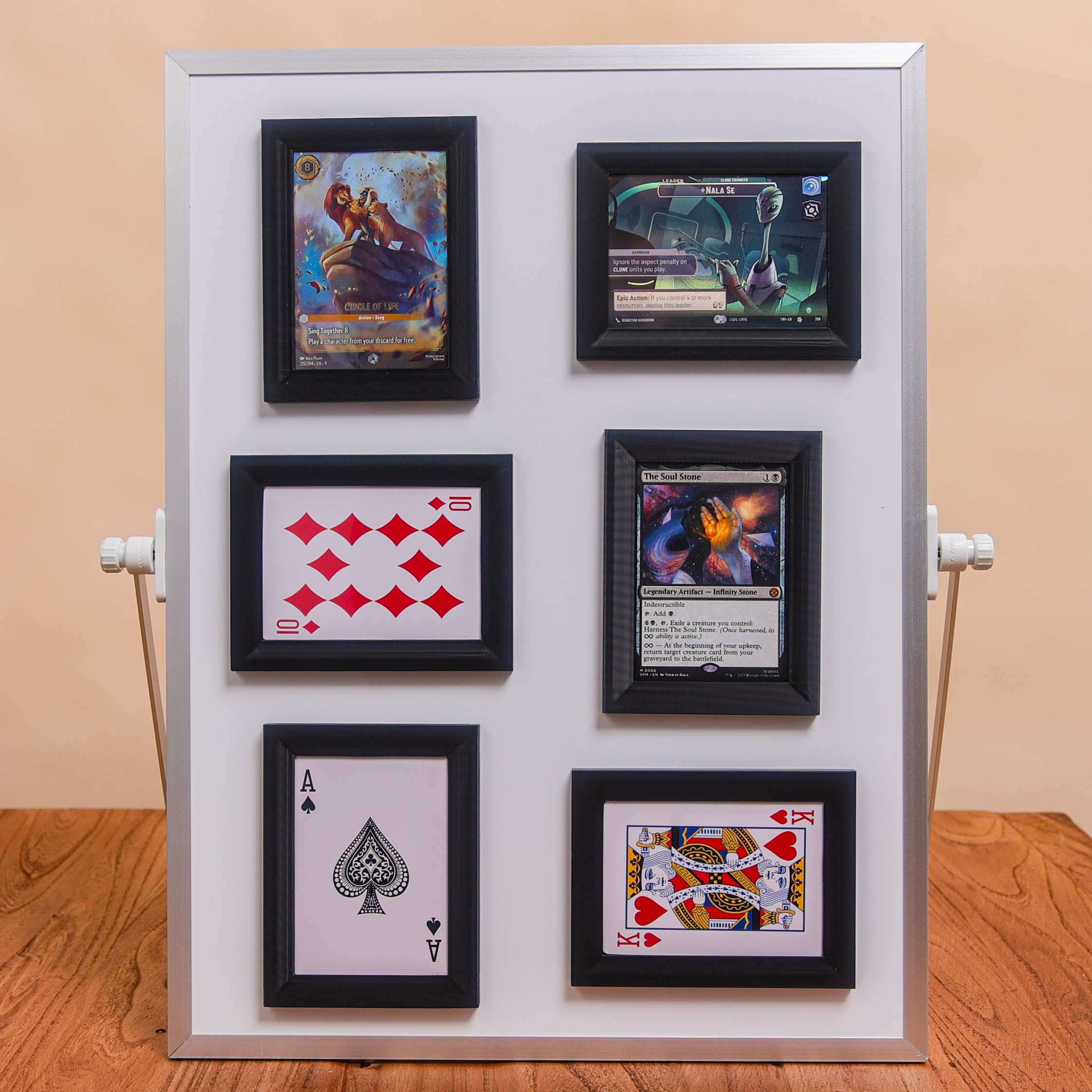 TCG/Playing Card Magnetic Toploader Picture Frame