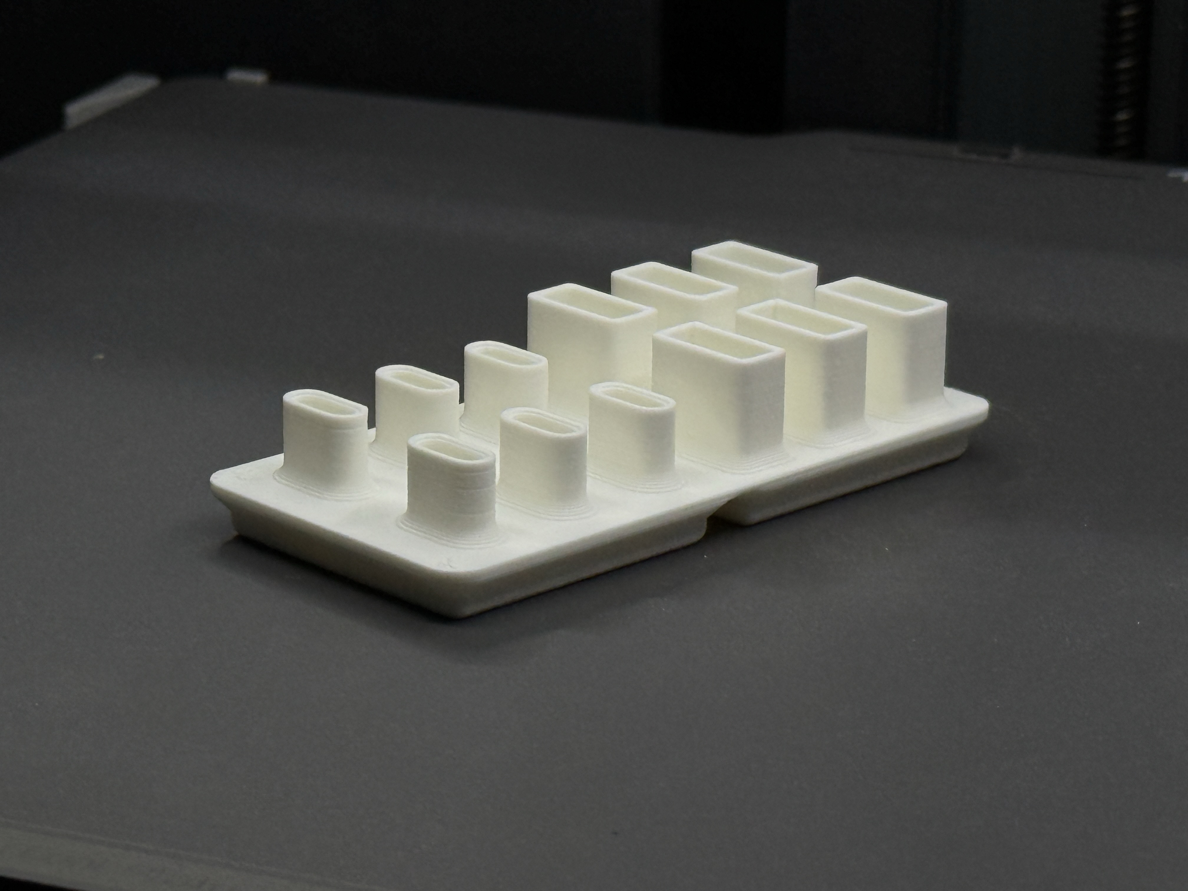 Gridfinity USB-C & A Holder Low Profile 2x1