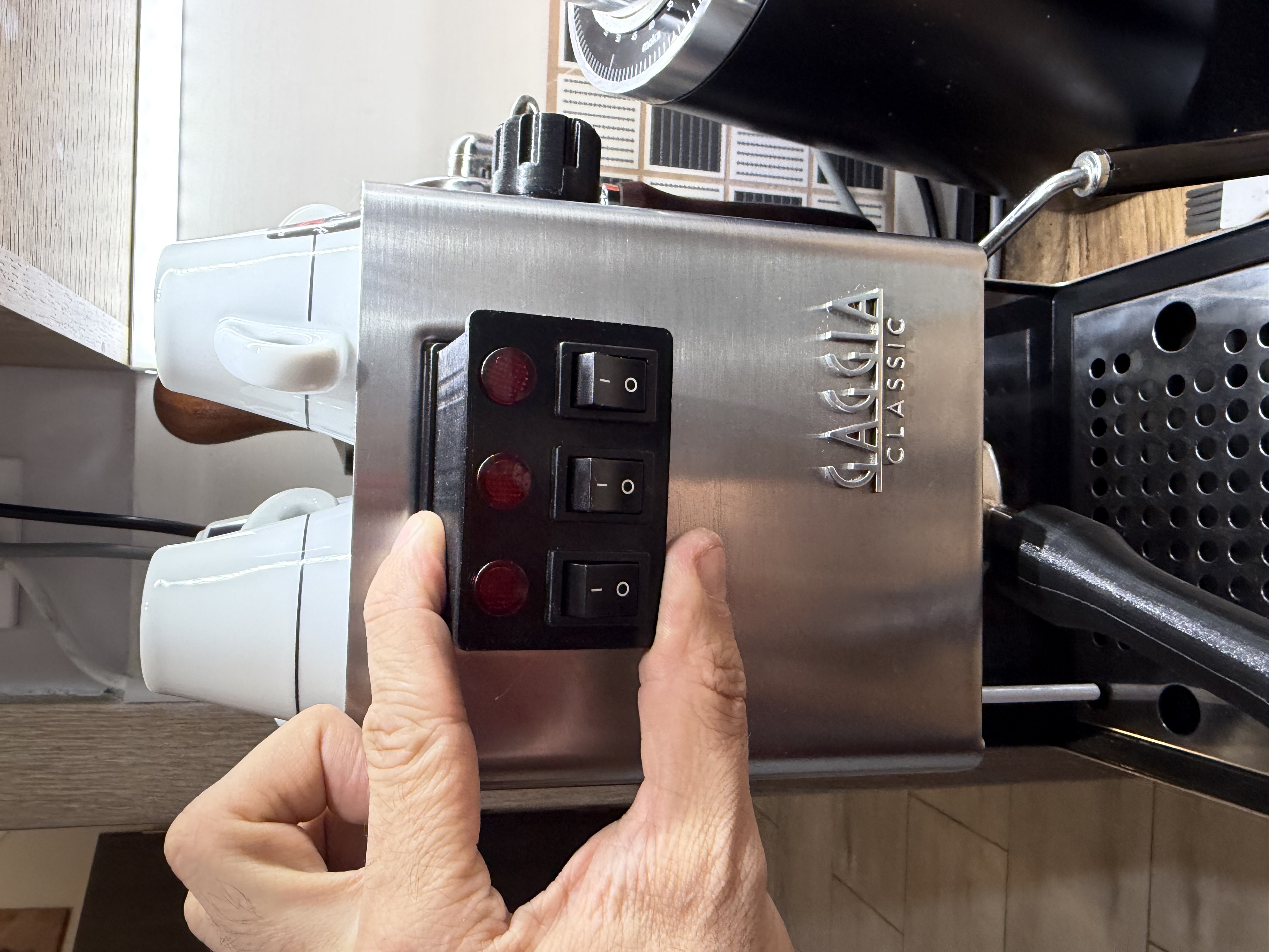 Gaggia classic front panell