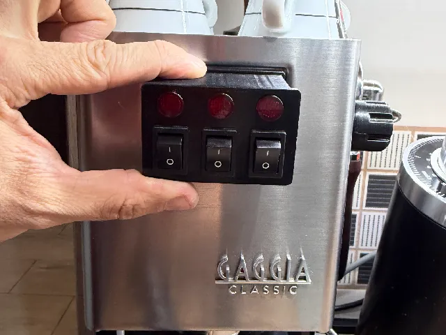 Gaggia classic front panell