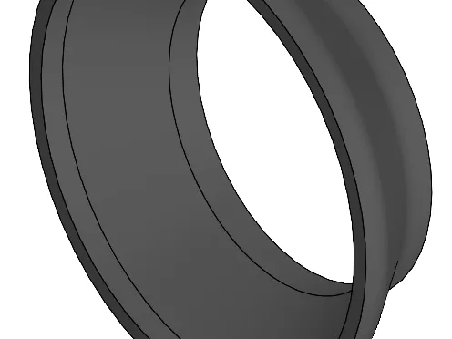Holga 120 Medium Format Film Camera Friction-Fit Reversible Lens Hood