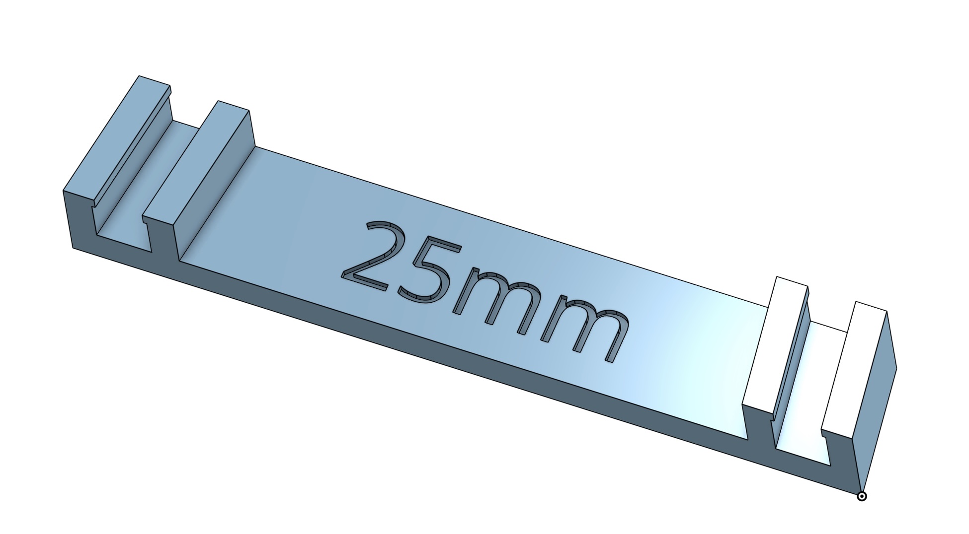 Tamiya Group C shorty lipo spacer