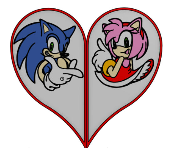 Sonamy Valentines coaster
