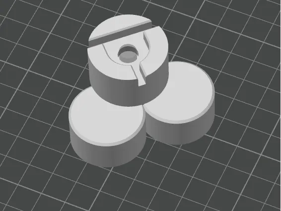 Dual Elegoo Centauri Carbon Foot adaptator
