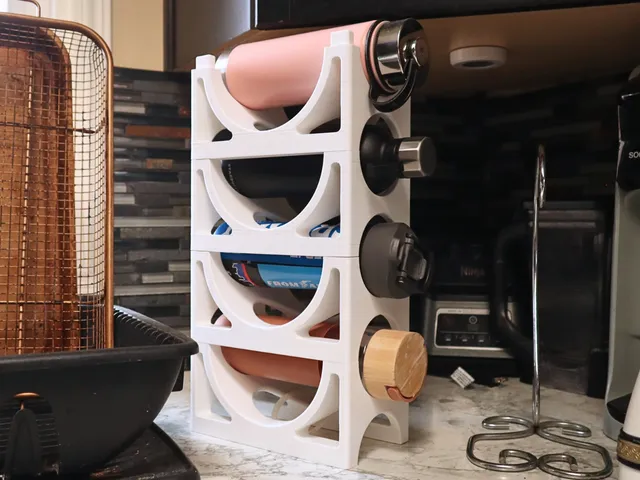 Stackable Water Bottle Rack