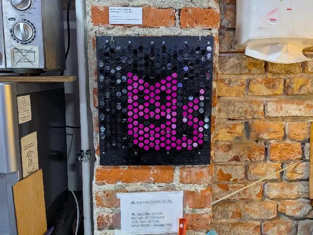 flip-off - manual flipdot