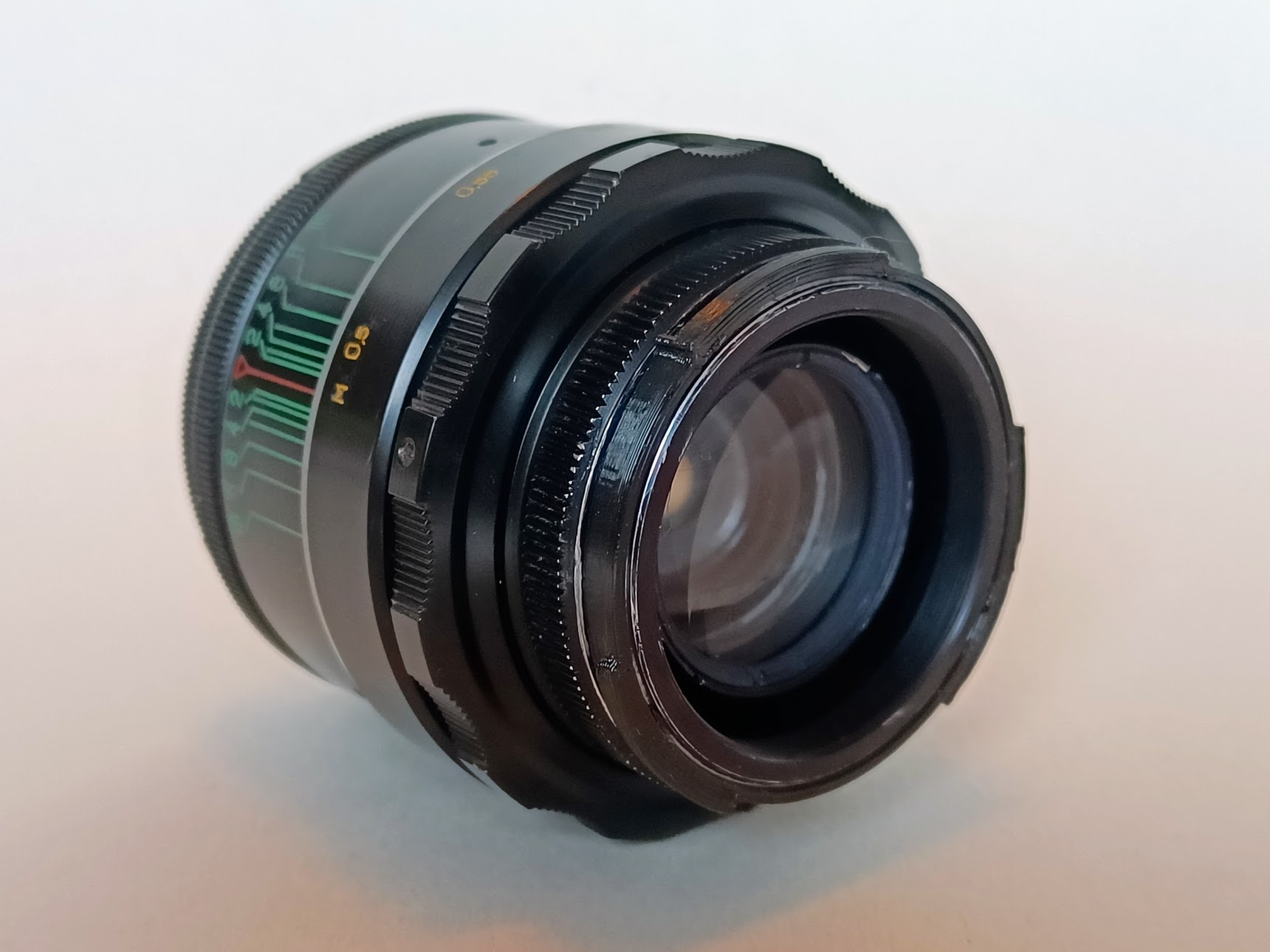 Helios 44-2 to Nikon-F conversion kit