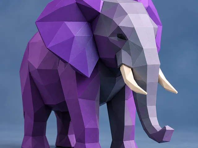 Low Poly Elephant