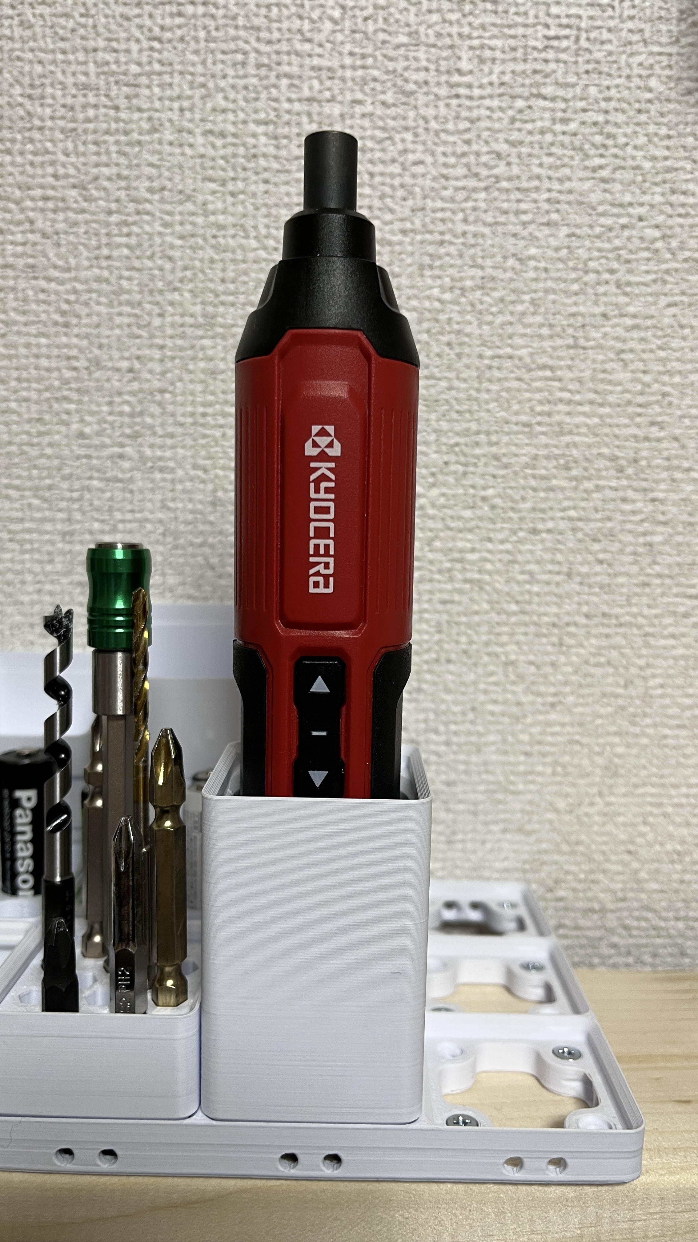 Gridfinity Electric Screw Driver Holder 3D model thumbnail