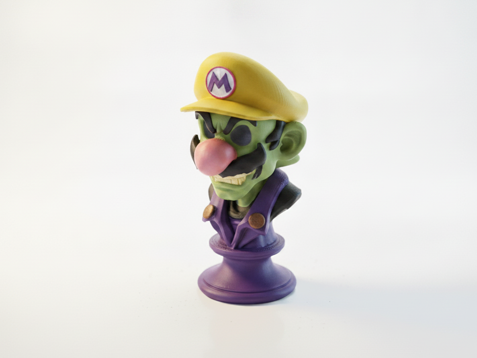 Mario Bust Skulls & Skull Sculptures 3D Printable