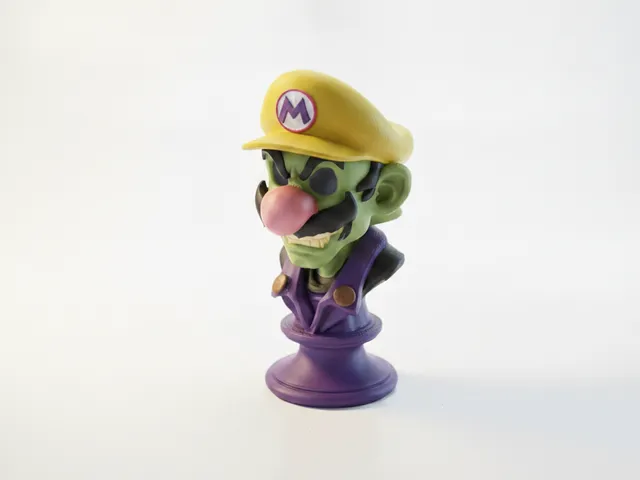 Mario Bust Skulls & Skull Sculptures 3D Printable