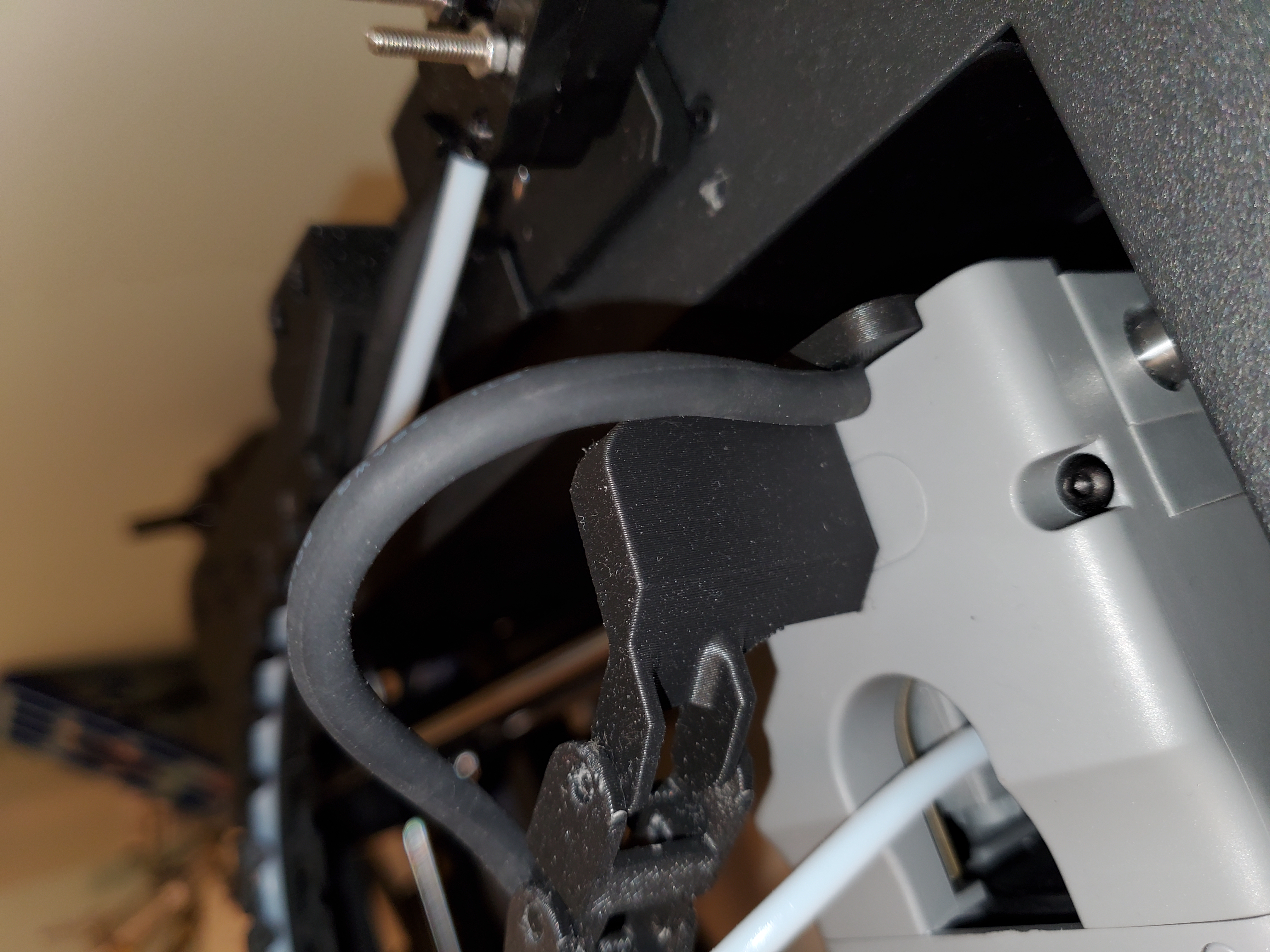 AD5M Hotend Drag Chain Termination For Sucky Filaments 3D model thumbnail