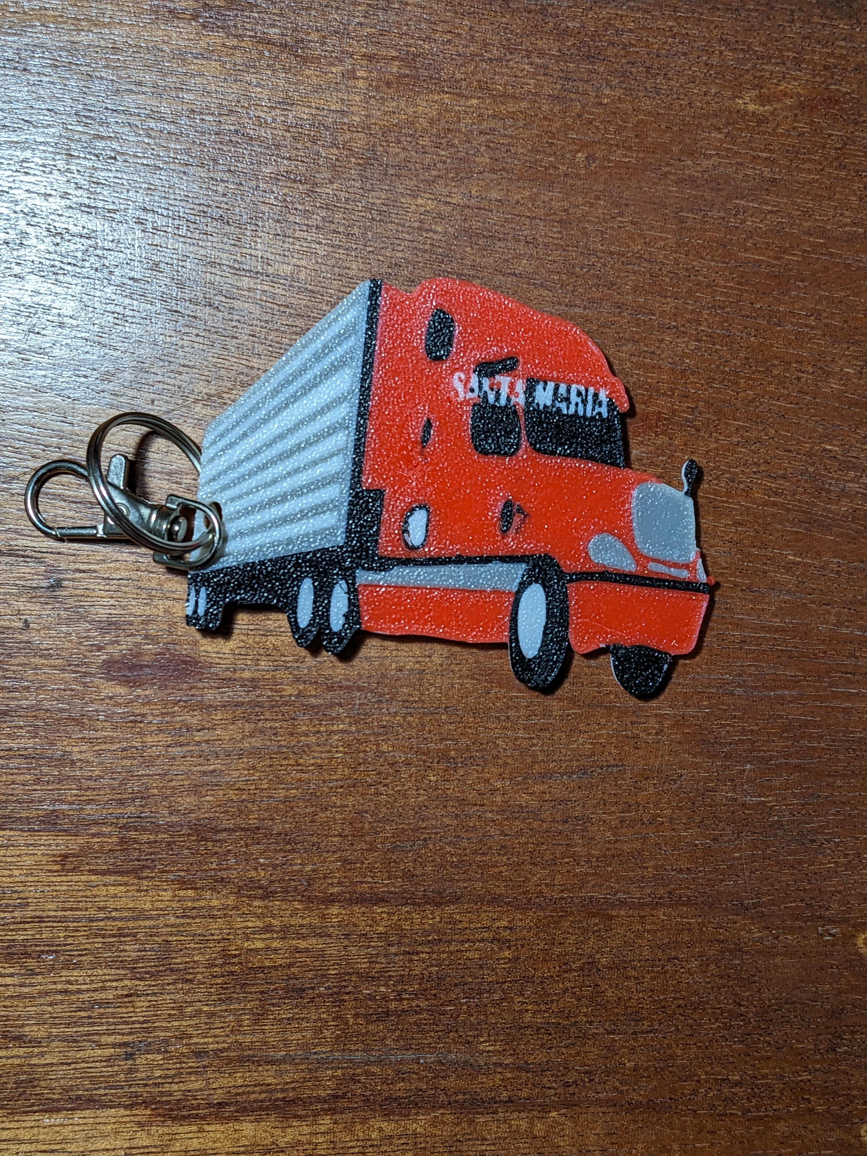 Truck Keychain / Trailers Llaveros BAMBU LAB