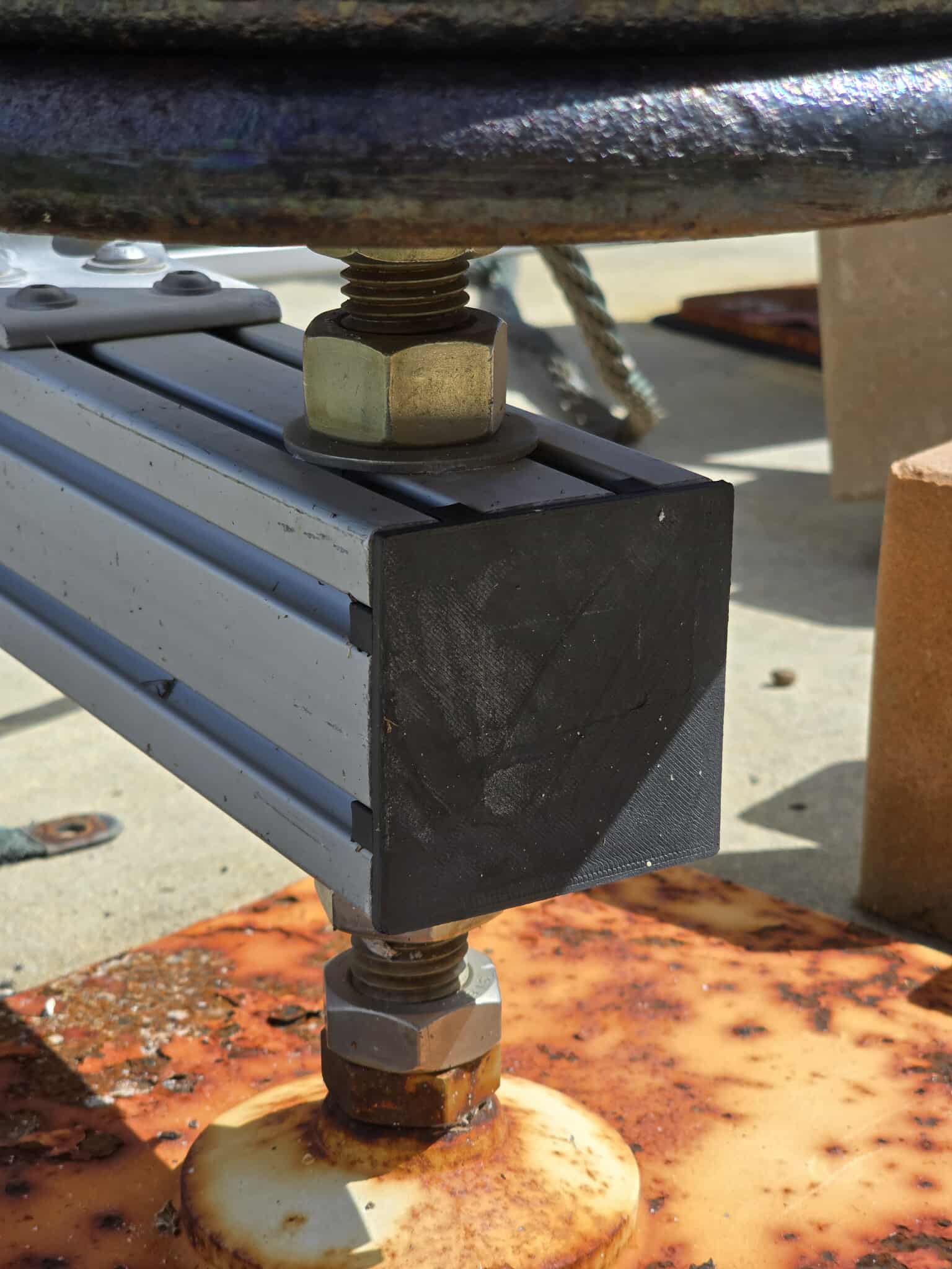 3" or 8080 Extrusion End Cap