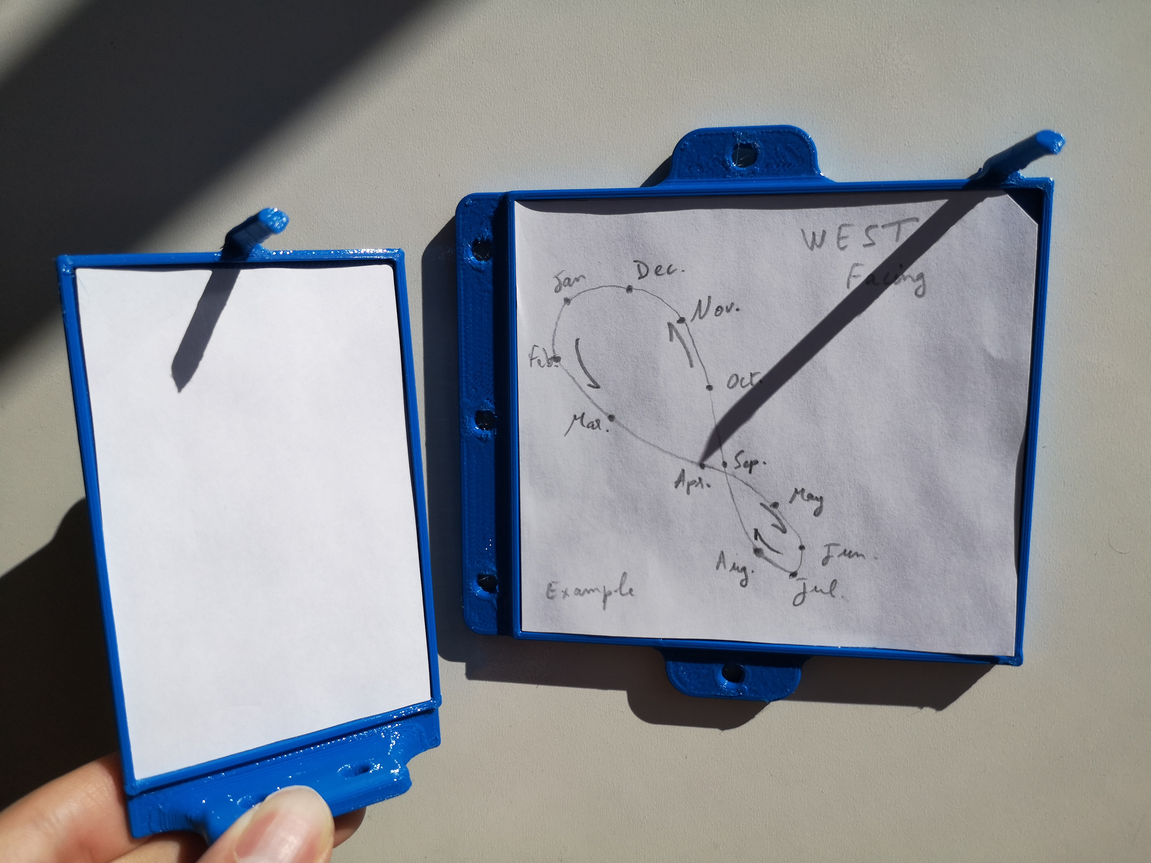 Analemma tracer (multiple orientations)