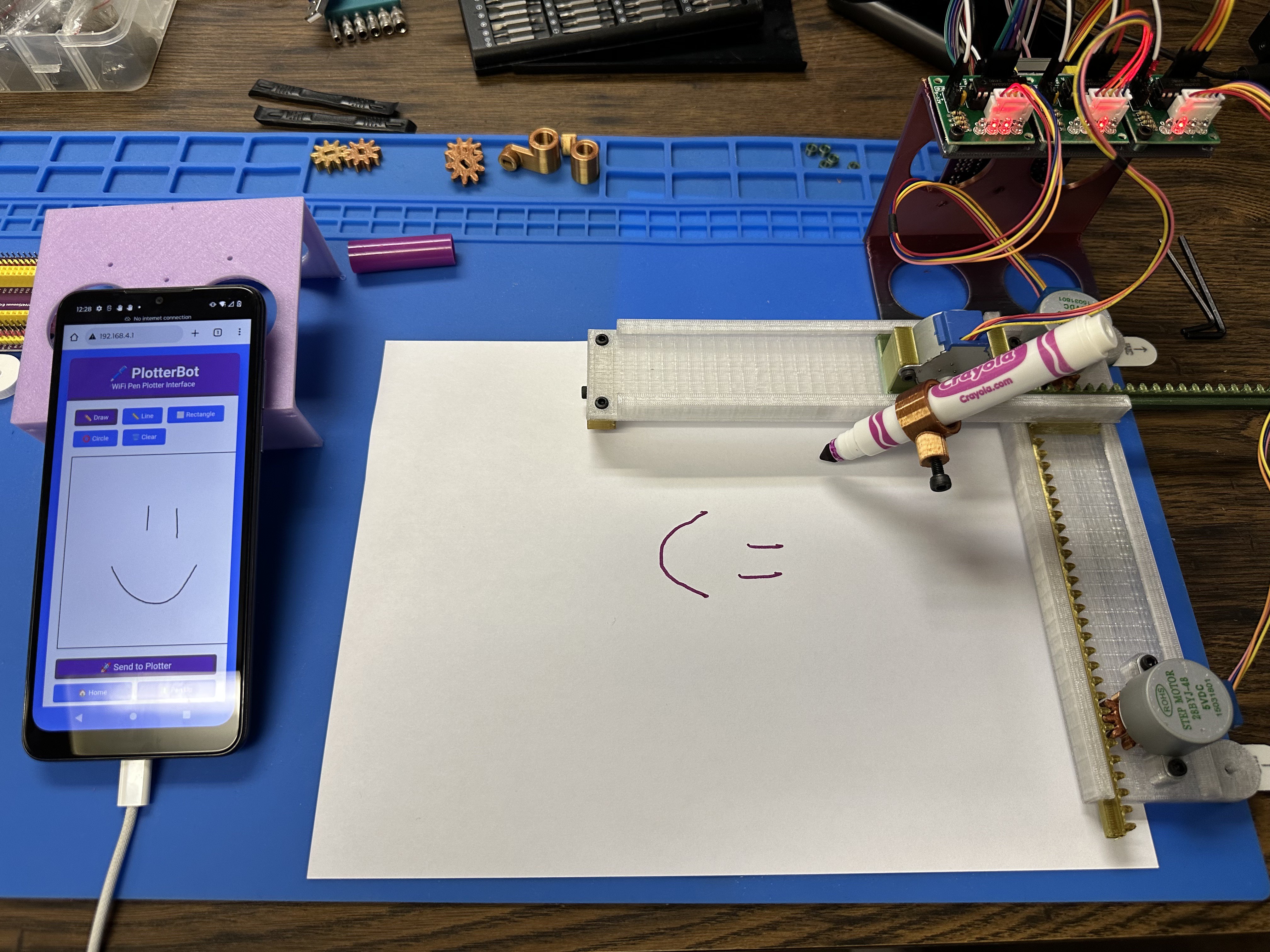 Pen Plotter ESP32 — miniatura 4