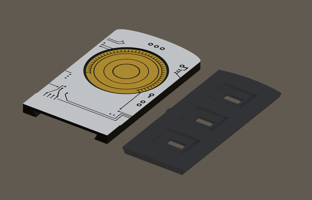 Star Wars Data Card MicroSD holder