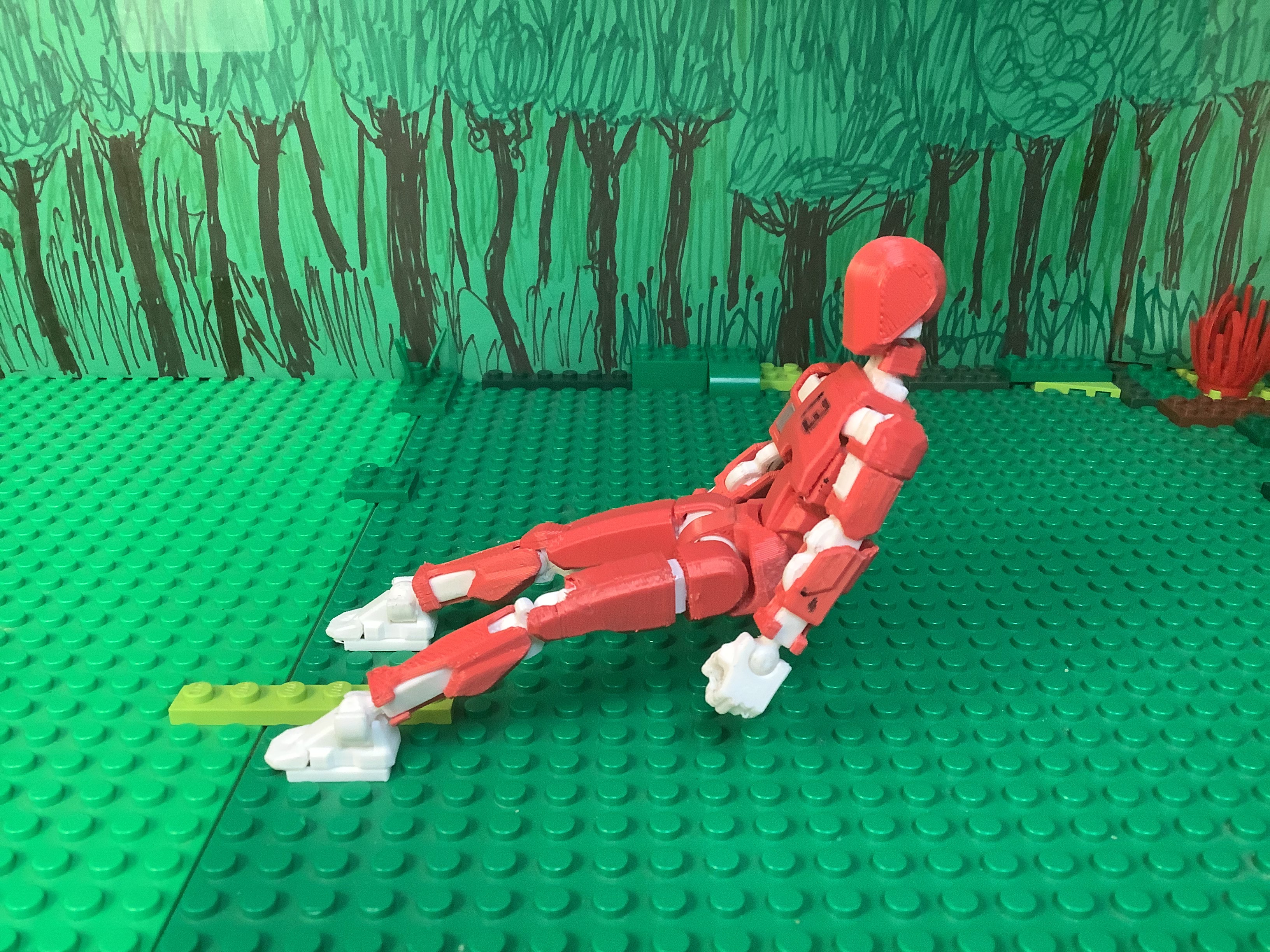 Dummy 13 lego feet