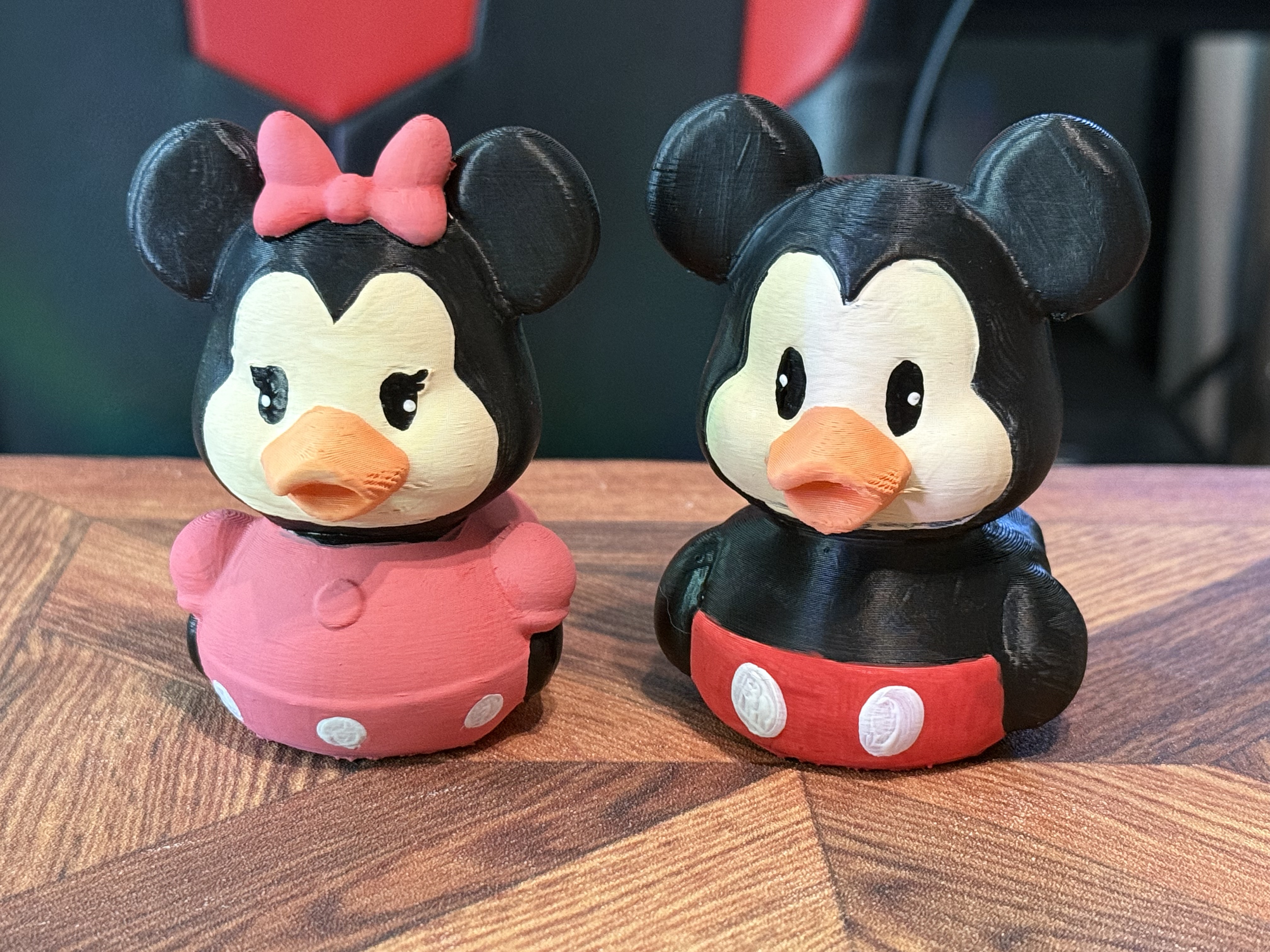 Mickey & Minnie Ducks