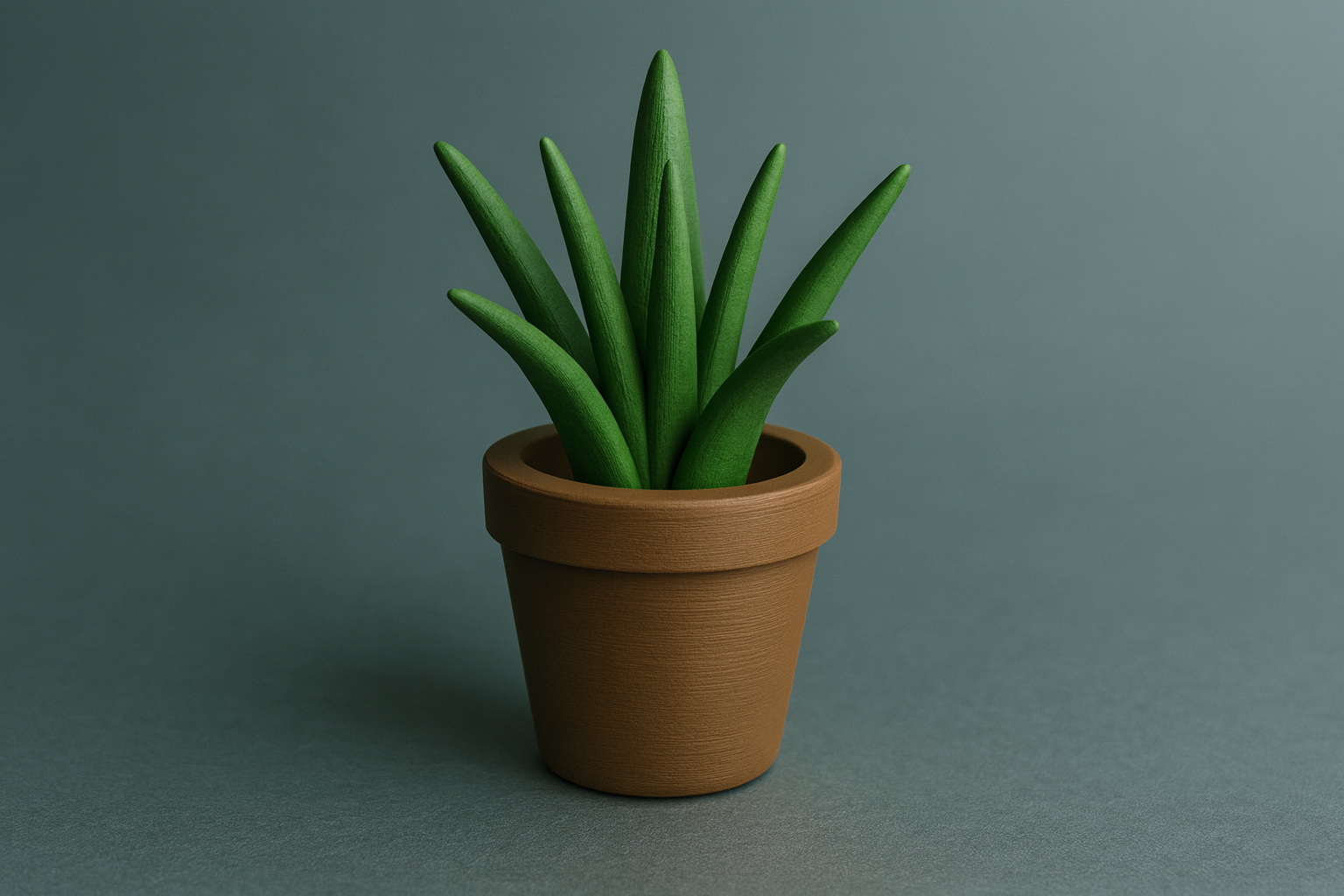 Aloe Plant Figurine
