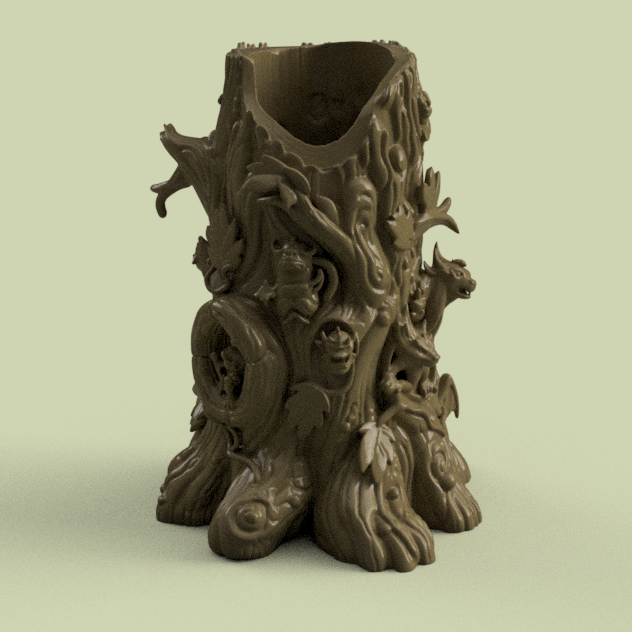Enchanted Hollow Tree