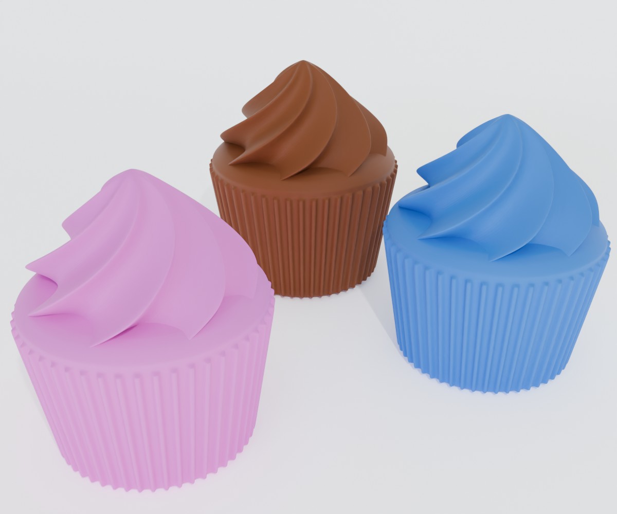 Cupcake 3D model