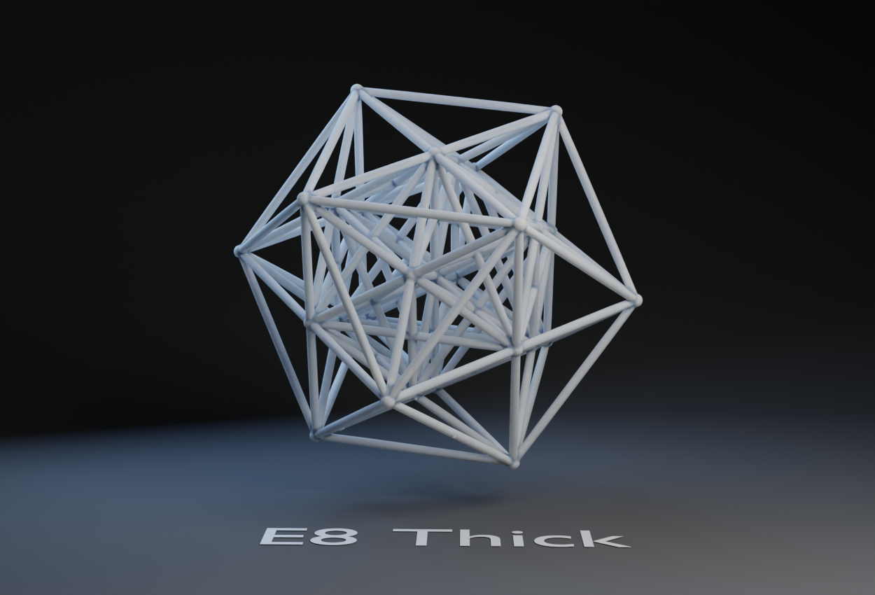E8 Lie group or E8 lattice