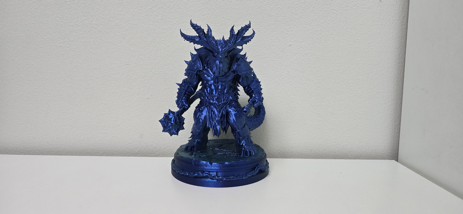 Abyssal Demon Warrior Statue
