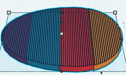 Miniatura 2 do modelo 3D Easter Egg Coaster
