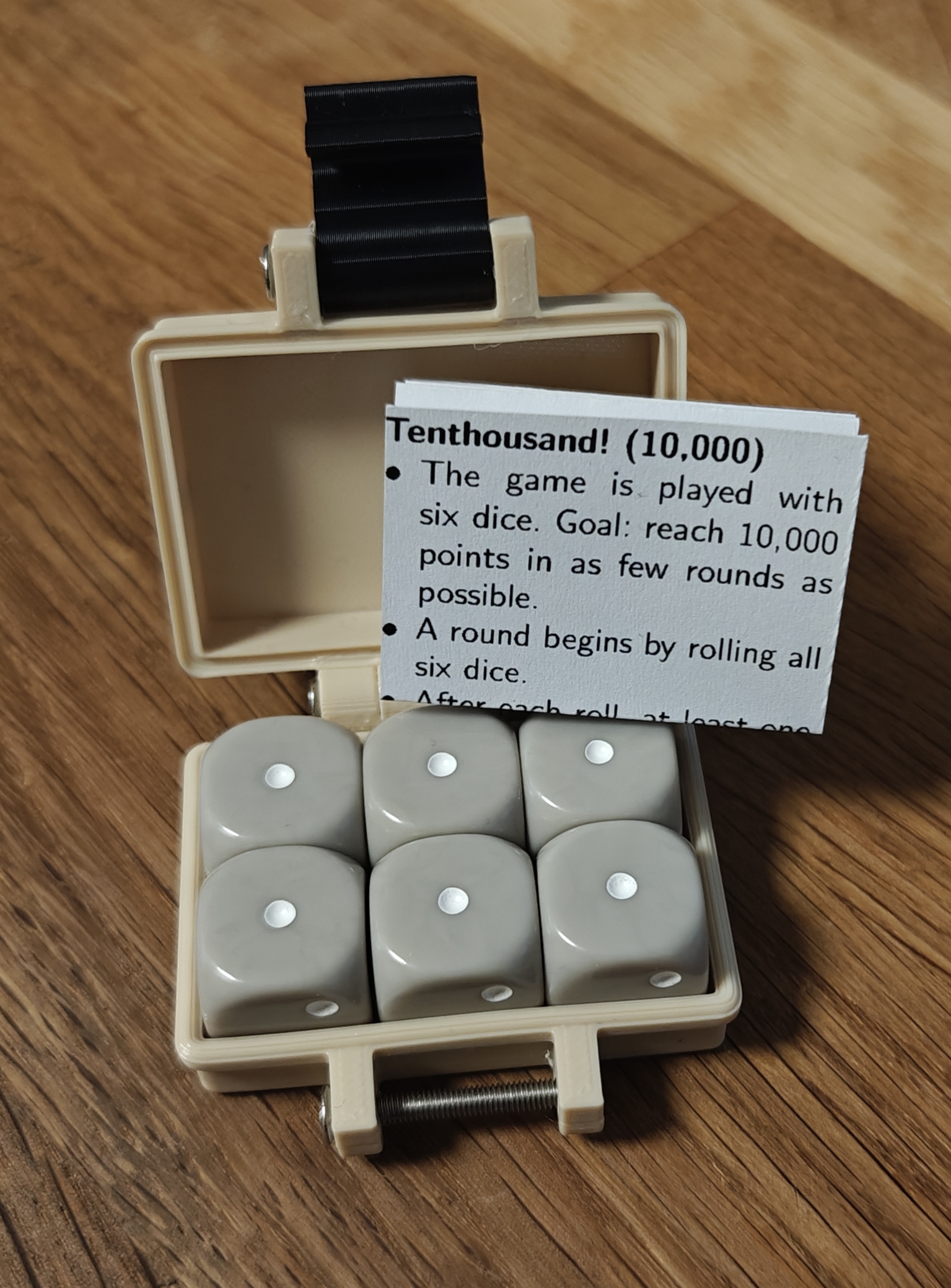 Dice game 10,000 Tenthousand!