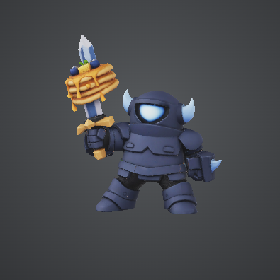 Miniatura 2 do modelo 3D Mini pekka