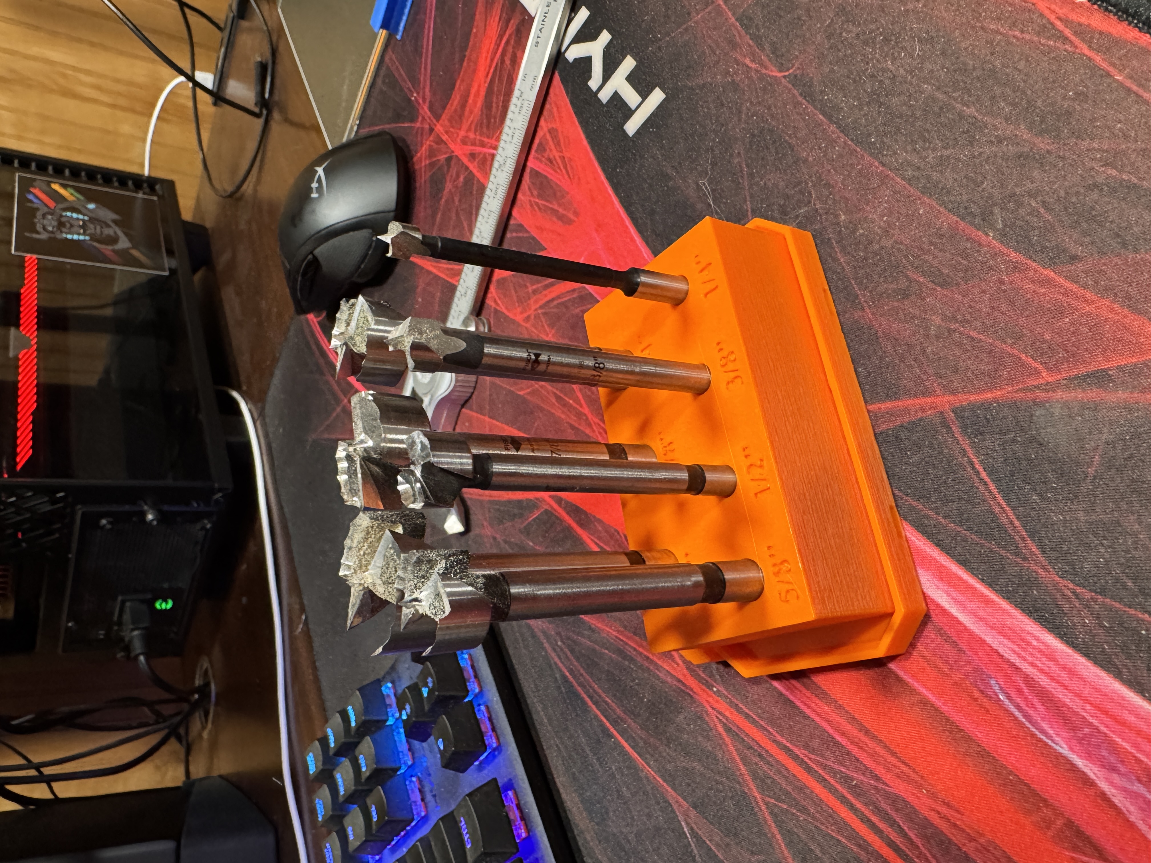 Multiboard Forstner Bit Holder