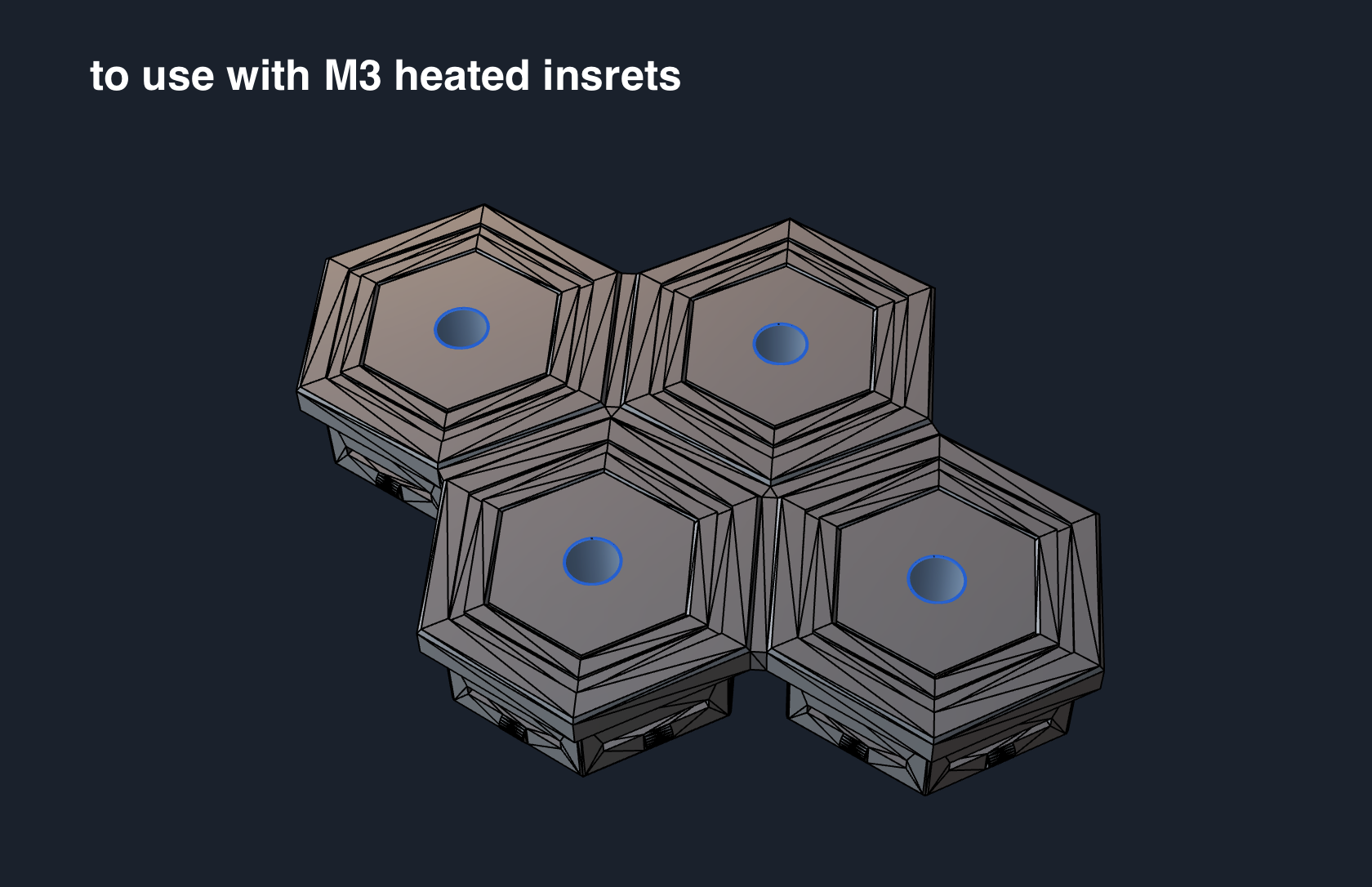 HSW M3 based heated insert insert ;-)