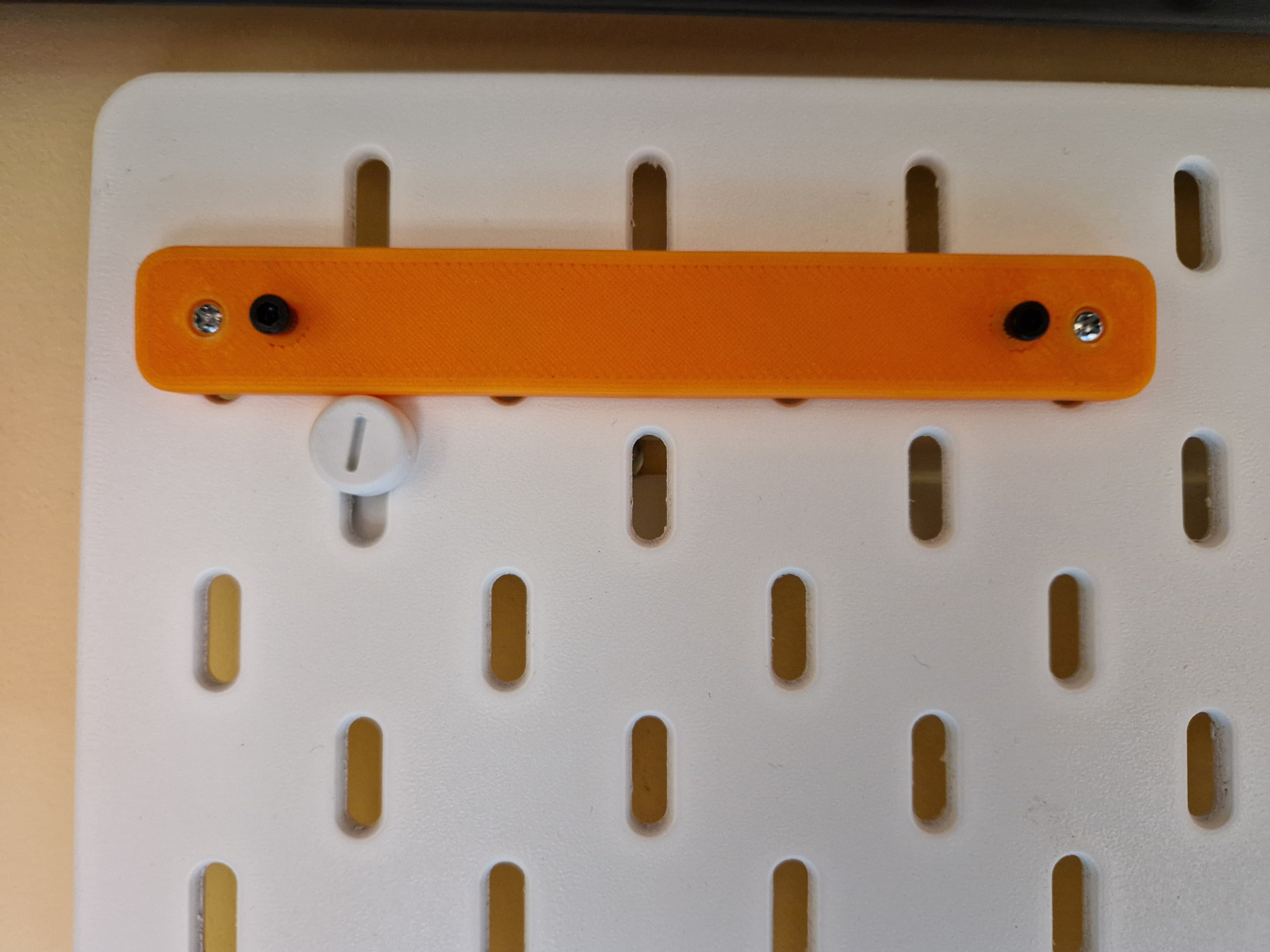 SKÅDIS Pegboard T-Nut Adapter – 100mm Mount (M3 Heat Inserts)