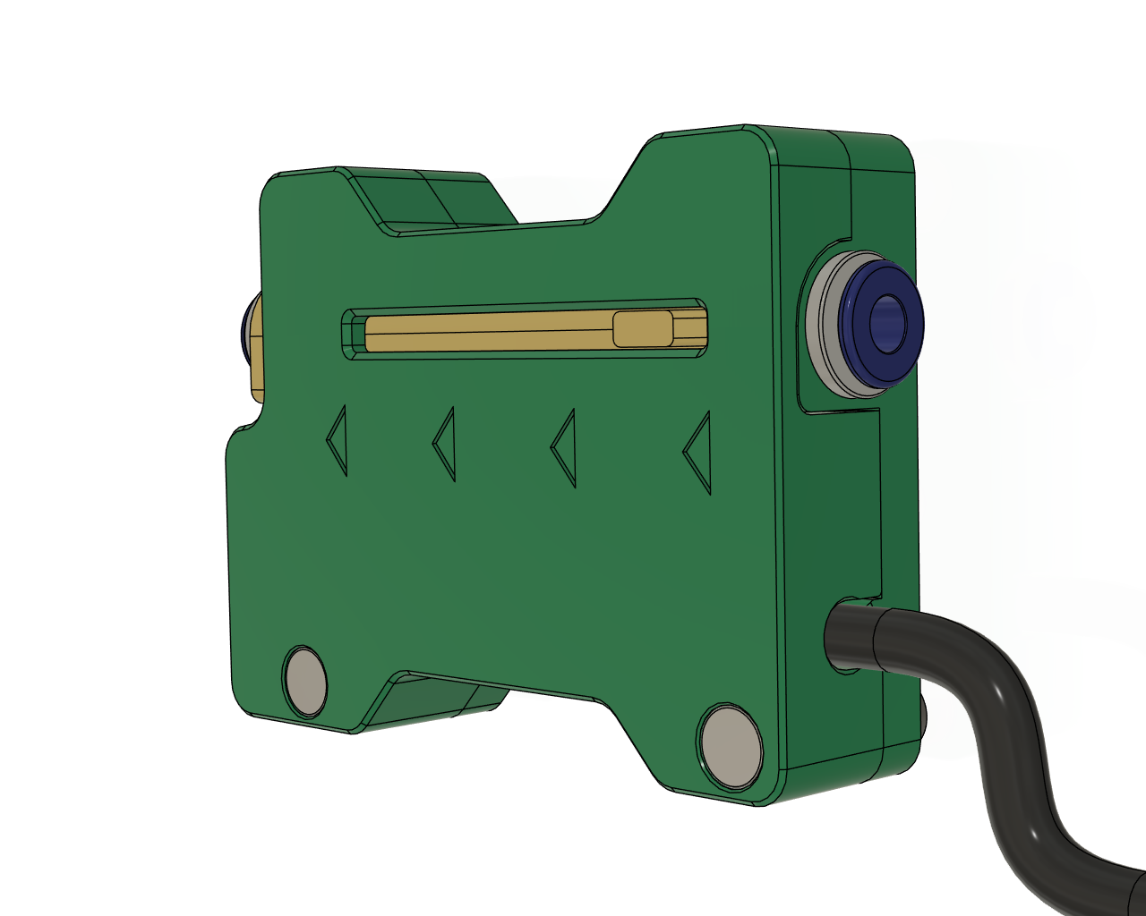 Miniatura 2 do modelo 3D TurtleNeck PLUS - Magnetic Mount and Cable Cover (for BoxTurtle)