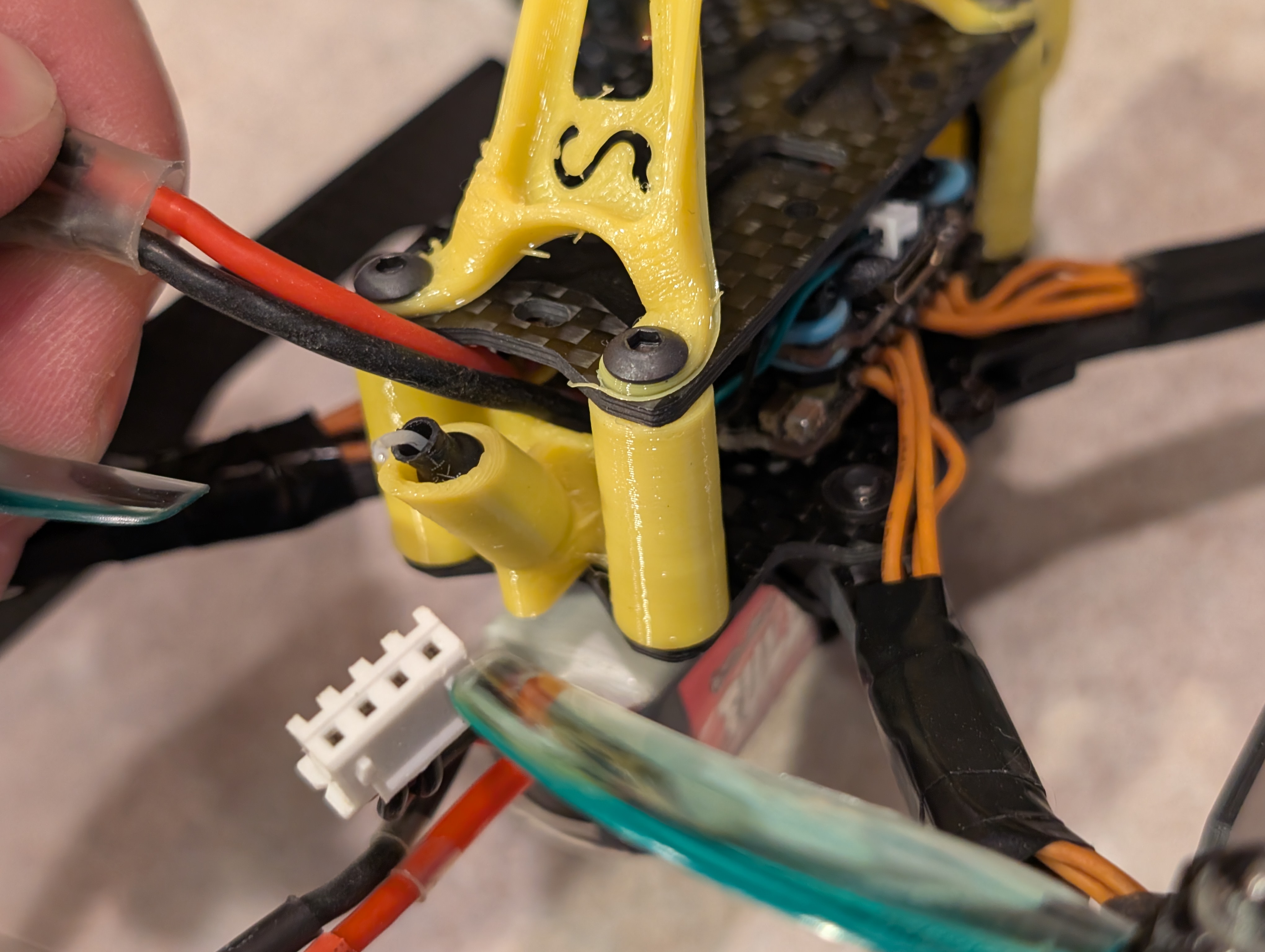 Dipole Antenna Mount for WEKA frame by CRWORKS