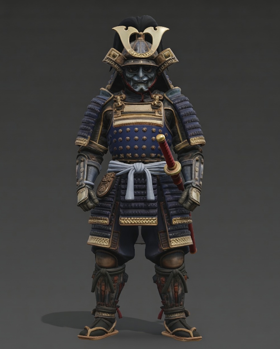 Oni Samurai Armor – Classic Warrior