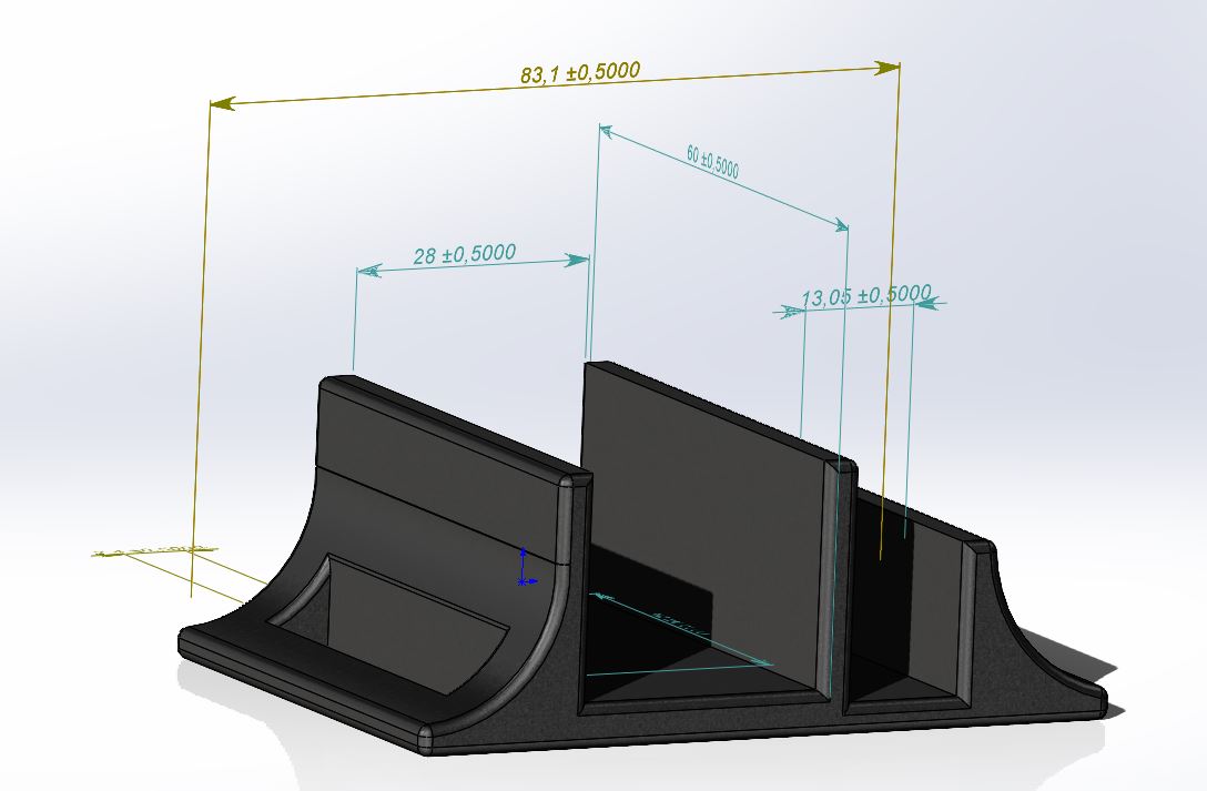 Vertical holder Sony PS2, HDD 13mm, Memory Card